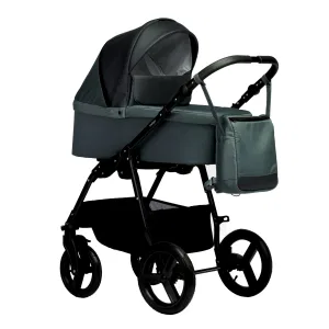 Коляска COMFORT 2в1 (Indigo) (Co 03 (серо-зеленый+т.серая кожа)) Коляска COMFORT 2в1 (Indigo) (Co 03 (серо-зеленый+т.серая кожа))