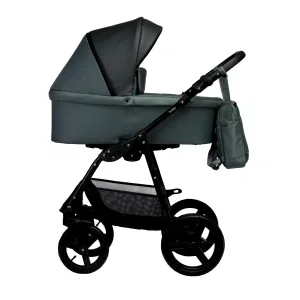 Коляска COMFORT 2в1 (Indigo) (Co 03 (серо-зеленый+т.серая кожа)) Коляска COMFORT 2в1 (Indigo) (Co 03 (серо-зеленый+т.серая кожа))