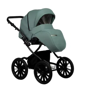Коляска AVEO ECO Plus 14 (Indigo) (Ae 01 (шалфей кожа)) Коляска AVEO ECO Plus 14 (Indigo) (Ae 01 (шалфей кожа))
