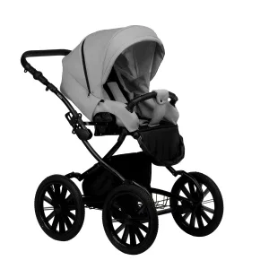 Коляска AVEO ECO Plus 14 (Indigo) (Ae 05 (св.серая кожа)) Коляска AVEO ECO Plus 14 (Indigo) (Ae 05 (св.серая кожа))
