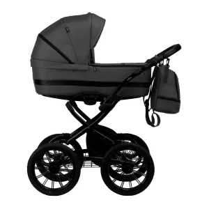 Коляска AVEO ECO Plus 14 (Indigo) (Ae 06 (т.серая кожа)) Коляска AVEO ECO Plus 14 (Indigo) (Ae 06 (т.серая кожа))