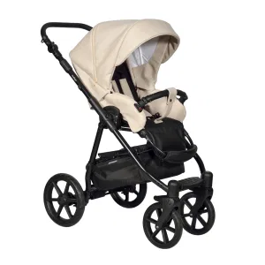 Коляска BROCO Eco 2в1 (Indigo) (Be 02 (бежевая кожа)) Коляска BROCO Eco 2в1 (Indigo) (Be 02 (бежевая кожа))