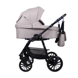 Коляска TORONTO+F 3в1 (Indigo) (To 01 (бежевый)) Коляска TORONTO+F 3в1 (Indigo) (To 01 (бежевый))